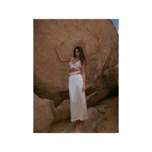 Ashlyn Paige Jolene Lingerie Maxi Skirt & Lace Bra